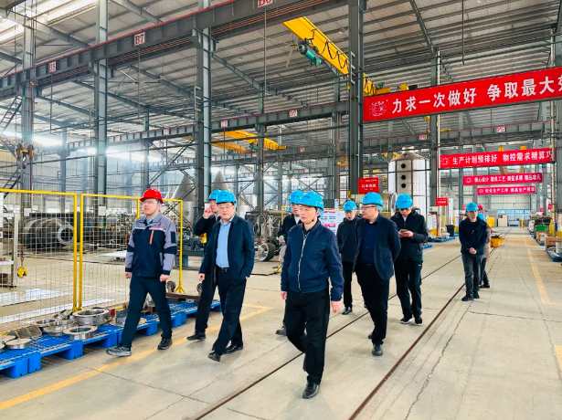 常州市天宁区委副书记、代区长李皓一行莅临一步干燥走访调研